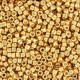 Miyuki Delica Perlen 11/0 - Galvanized yellow gold dyed DB-410